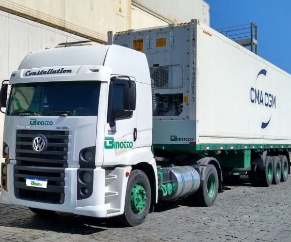Transporte Rodoviário – Container